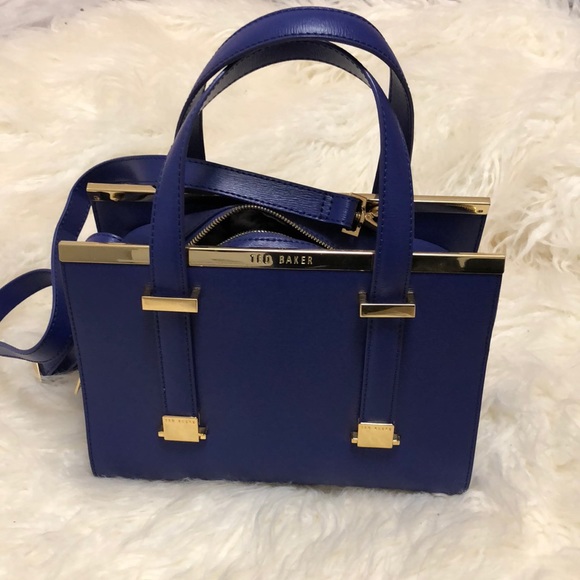 Ted Baker Handbags - Ted Baker Cobalt Blue Purse